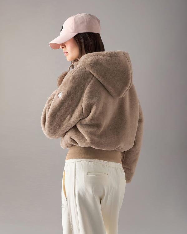 Moose Knuckles - M36LS611 - Oro Bunny Reversible Hoodie - WOMENS -  - Detail8