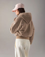 Moose Knuckles Womens Oro Bunny Reversible Hoodie  M36LS611 Detail8