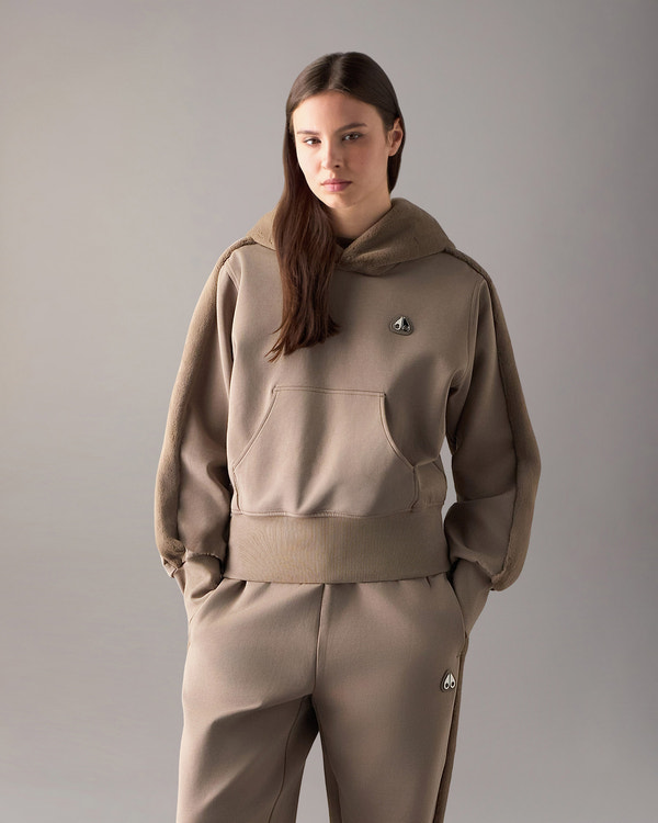Moose Knuckles - M36LS611 - Gold Series Oro Bunny Reversible Hoodie - WOMENS -  - Front Category