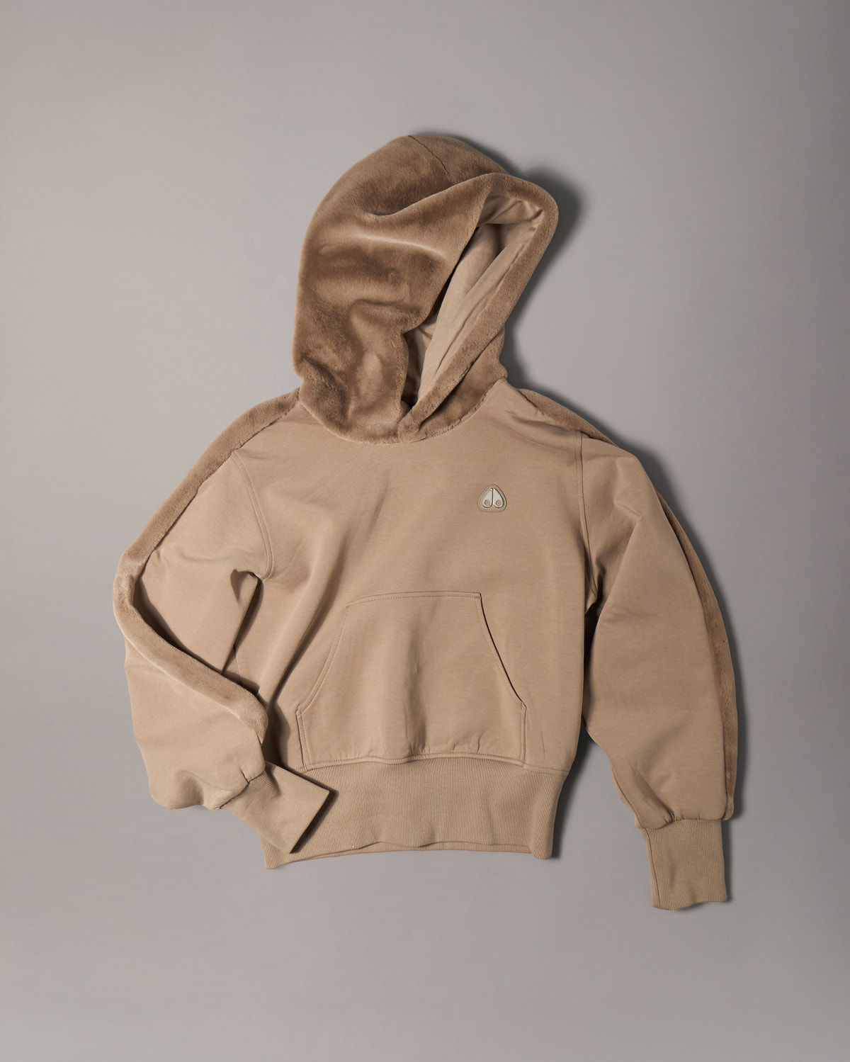 Moose Knuckles - M36LS621 - Mixed Media Bunny Hoodie - WOMENS -  - GM