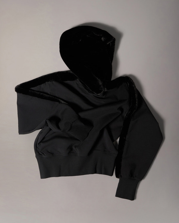 Moose Knuckles Womens MIX MEDIA BUNNY HOODIE  M36LS621 Detail10