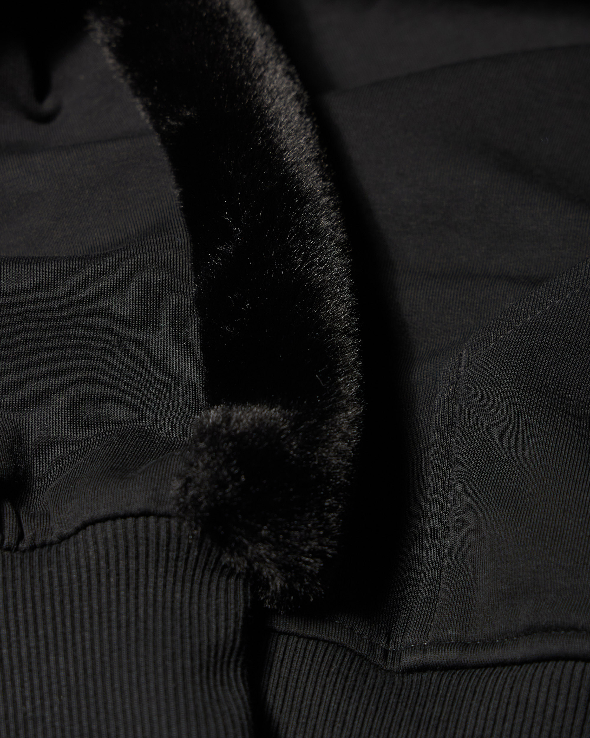 Moose Knuckles Womens MIX MEDIA BUNNY HOODIE  M36LS621 Detail3