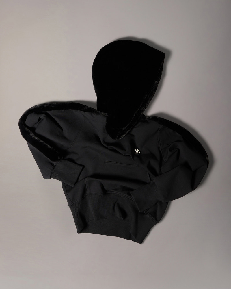 Moose Knuckles Womens MIX MEDIA BUNNY HOODIE  M36LS621 - GM