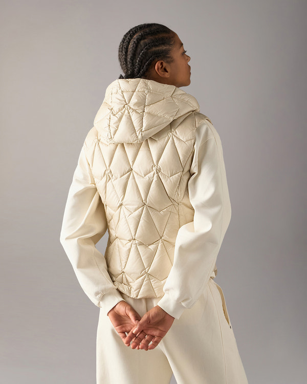 Moose Knuckles - M36LV454 - Iceberg Quilt Down Vest - WOMENS -  - Back