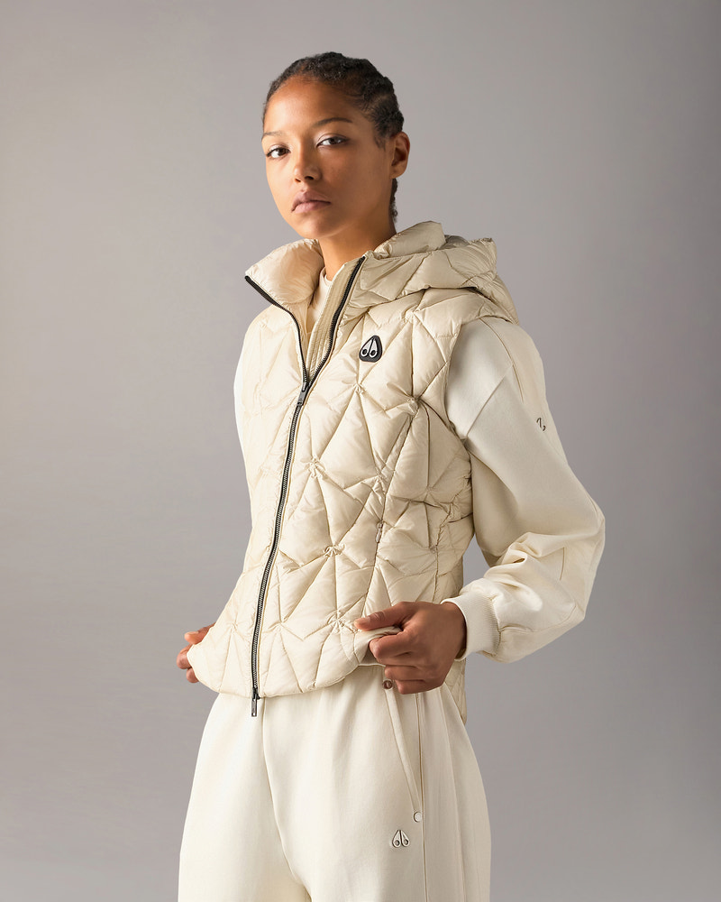 Moose Knuckles - M36LV454 - Iceberg Quilt Down Vest - WOMENS -  - Front Category