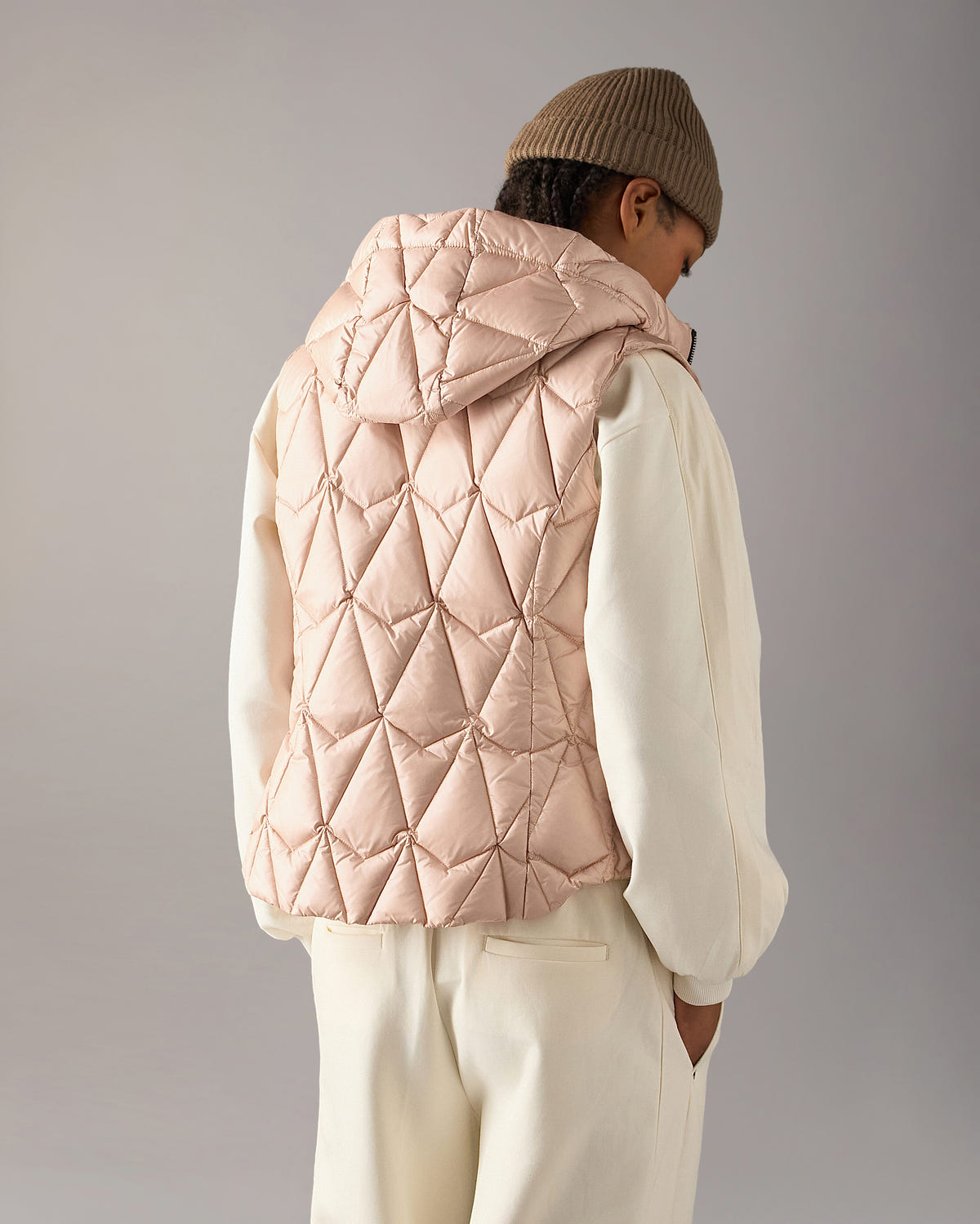 Moose Knuckles - M36LV454 - Iceberg Quilt Down Vest - WOMENS -  - Back