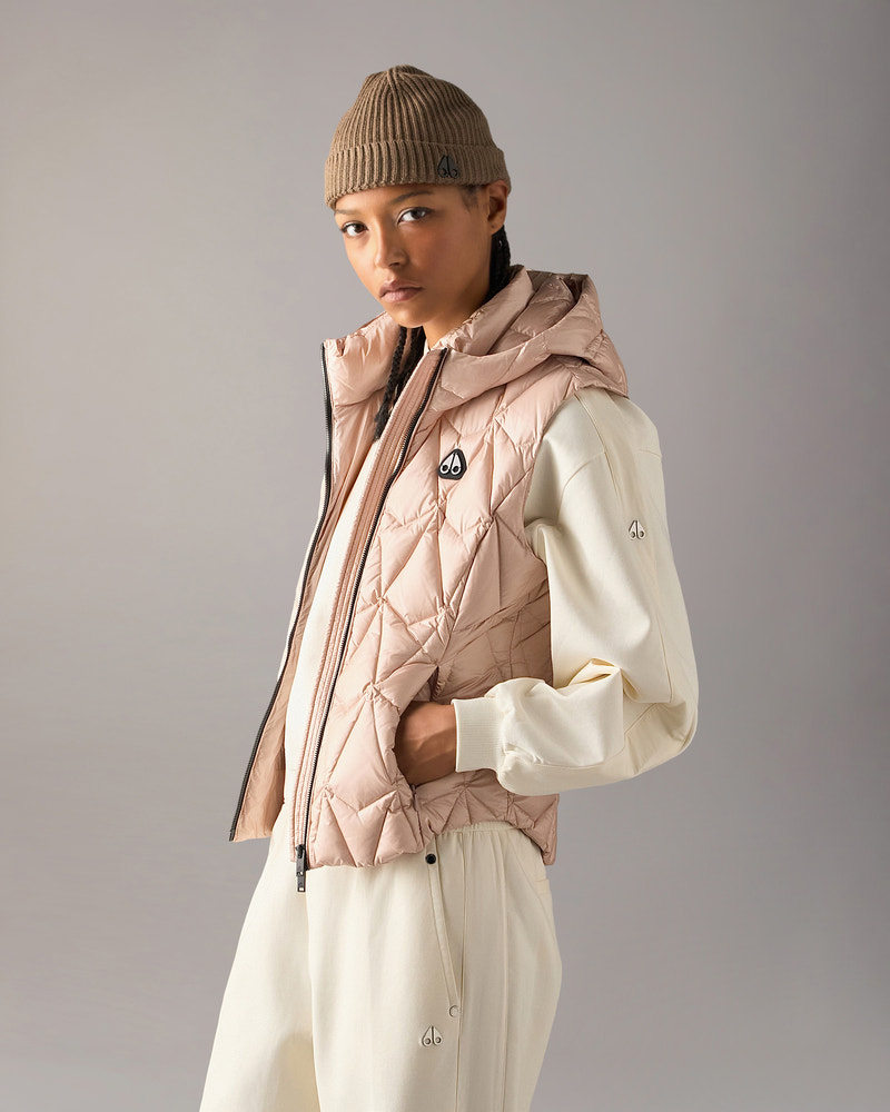 Moose Knuckles - M36LV454 - Iceberg Quilt Down Vest - WOMENS -  - Front Category