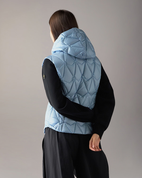 Moose Knuckles - M36LV454 - Iceberg Quilt Down Vest - WOMENS -  - Back