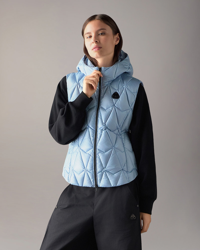 Moose Knuckles - M36LV454 - Iceberg Quilt Down Vest - WOMENS -  - Front Category