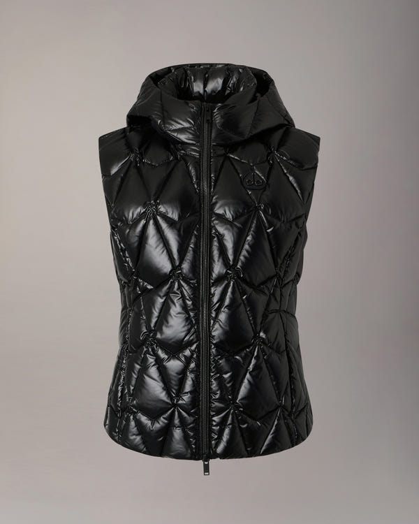 Moose Knuckles - M36LV454 - Iceberg Quilt Down Vest - WOMENS -  - Detail8