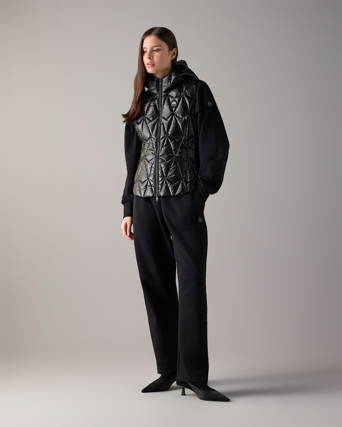 Moose Knuckles - M36LV454 - Iceberg Quilt Down Vest - WOMENS -  - Front