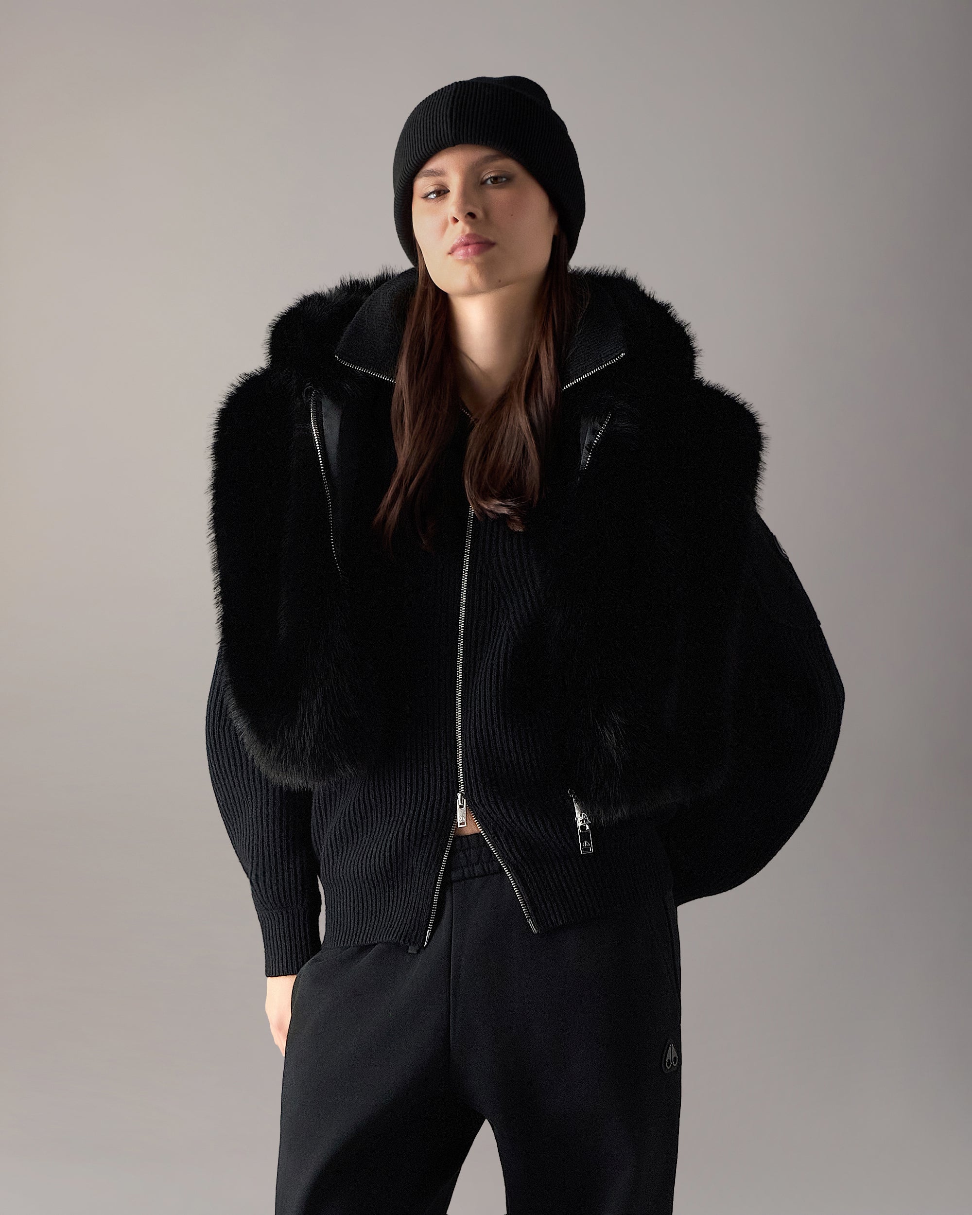 Cosmo Faux Fur Vest | Women | Moose Knuckles