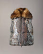 Moose Knuckles - M36LV461HW - Everest Printed Down Puffer Vest - WOMENS -  - Detail8
