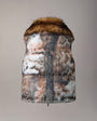 Moose Knuckles - M36LV461HW - Everest Printed Down Puffer Vest - WOMENS -  - Detail9