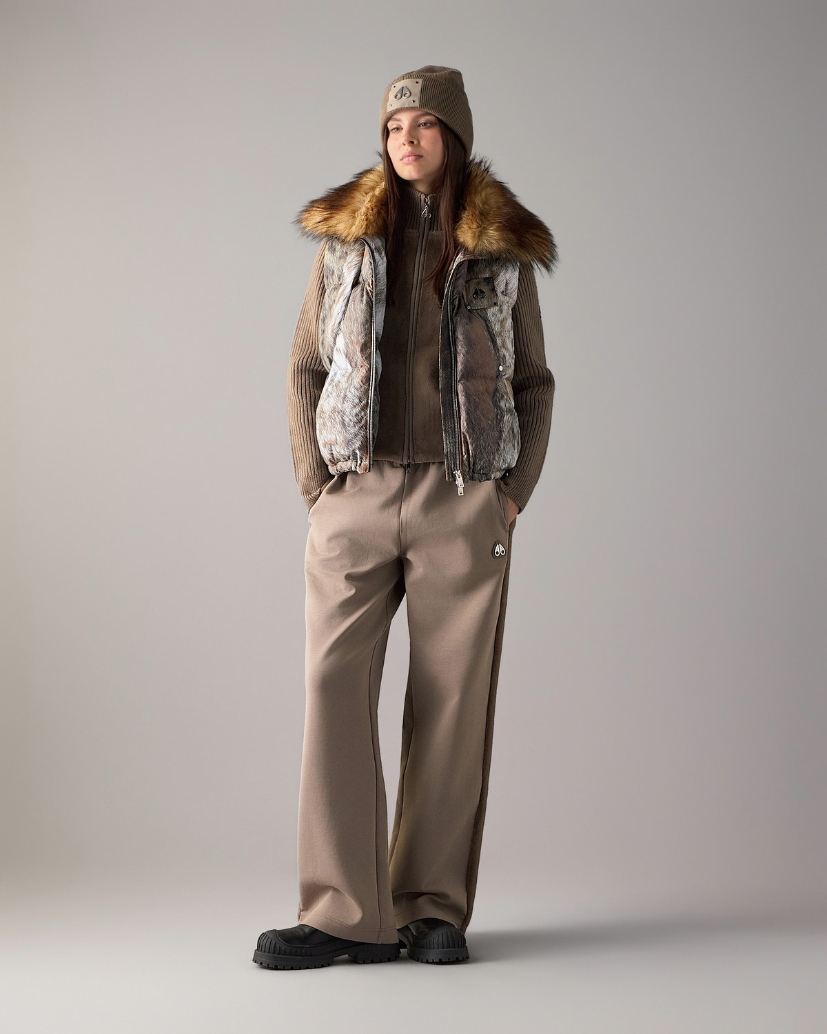 Moose Knuckles - M36LV461HW - COSMO FF VEST - WOMENS -  - Front