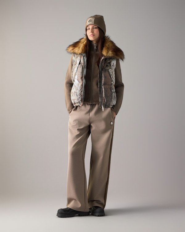 Moose Knuckles - M36LV461HW - COSMO FF VEST - WOMENS -  - Front