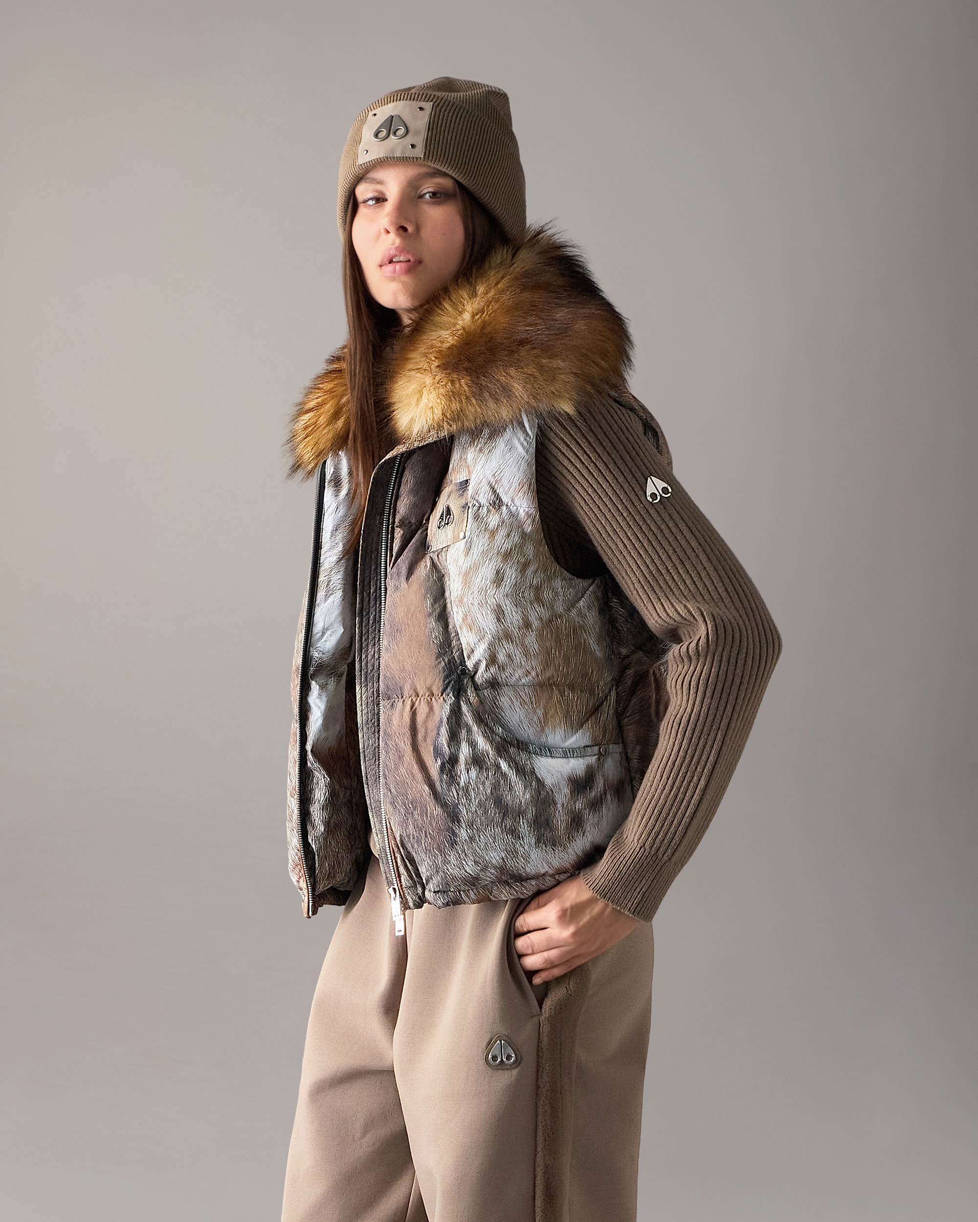 Moose Knuckles - M36LV461HW - COSMO FF VEST - WOMENS -  - Front Category