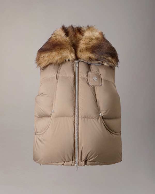 Moose Knuckles - M36LV461W - Everest Down Puffer Vest - WOMENS -  - Detail8