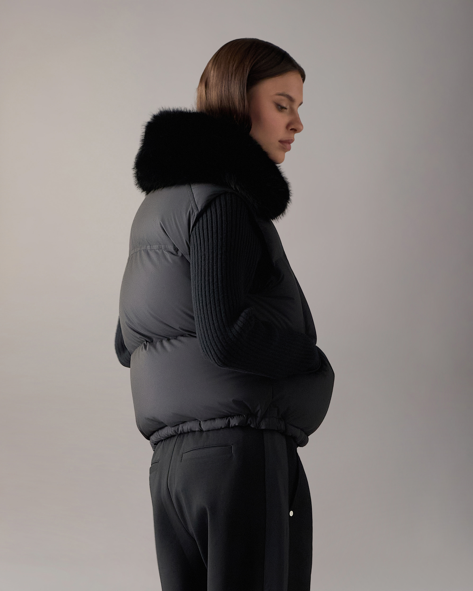 Moose Knuckles - M36LV461W - Everest Down Puffer Vest - WOMENS -  - Back