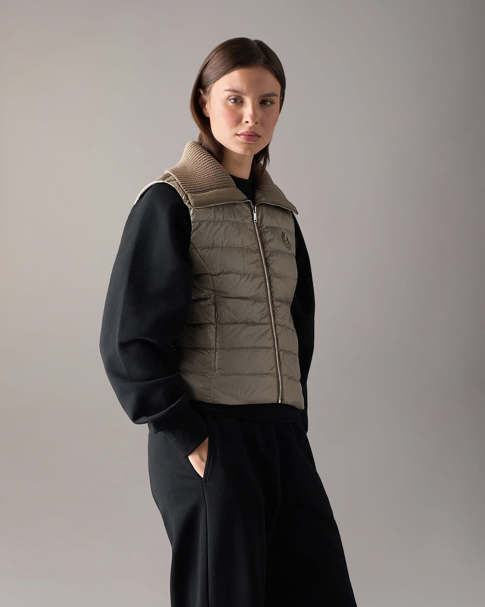 Moose Knuckles - M36LW410 - Grid 3-In-1 Wool Bomber Jacket - WOMENS -  - Detail5