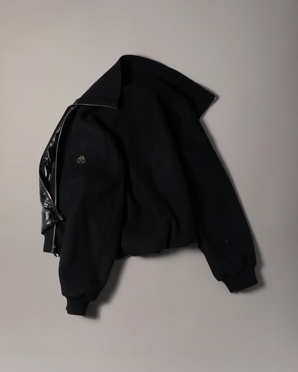 Moose Knuckles - M36LW410 - Grid 3-In-1 Wool Bomber Jacket - WOMENS -  - Detail10