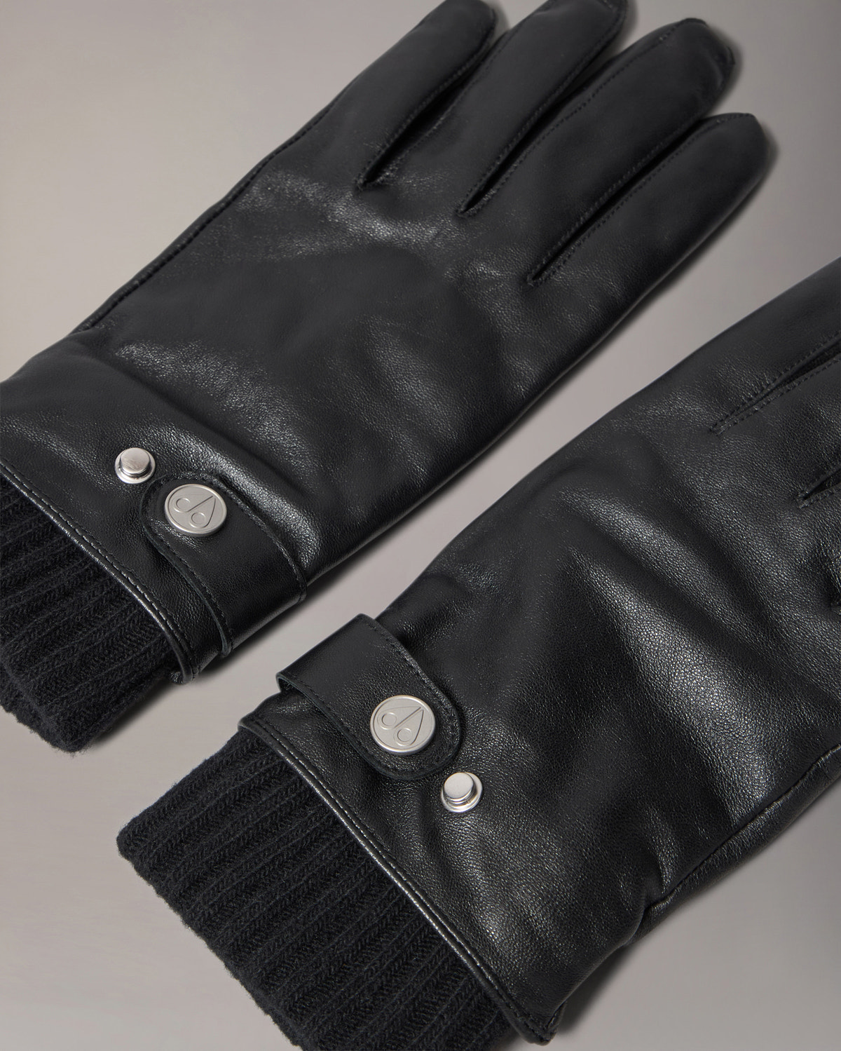 Moose Knuckles - M36MA507 - Leather Gloves - ACCESSORIES -  - Detail1