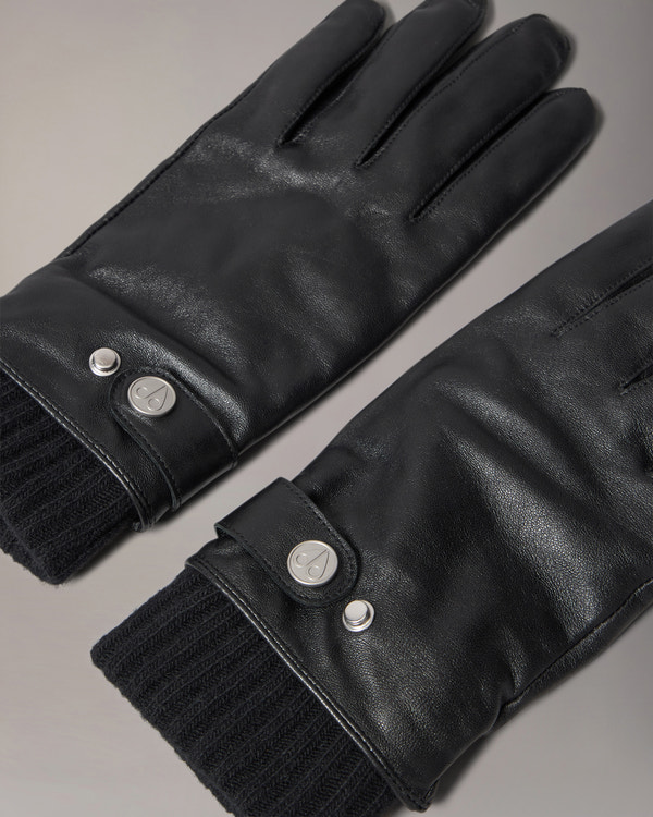 Moose Knuckles - M36MA507 - Leather Gloves - ACCESSORIES -  - Detail1