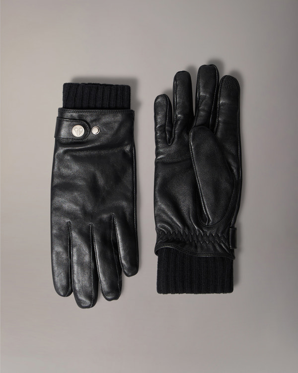 Moose Knuckles - M36MA507 - Leather Gloves - ACCESSORIES -  - GM