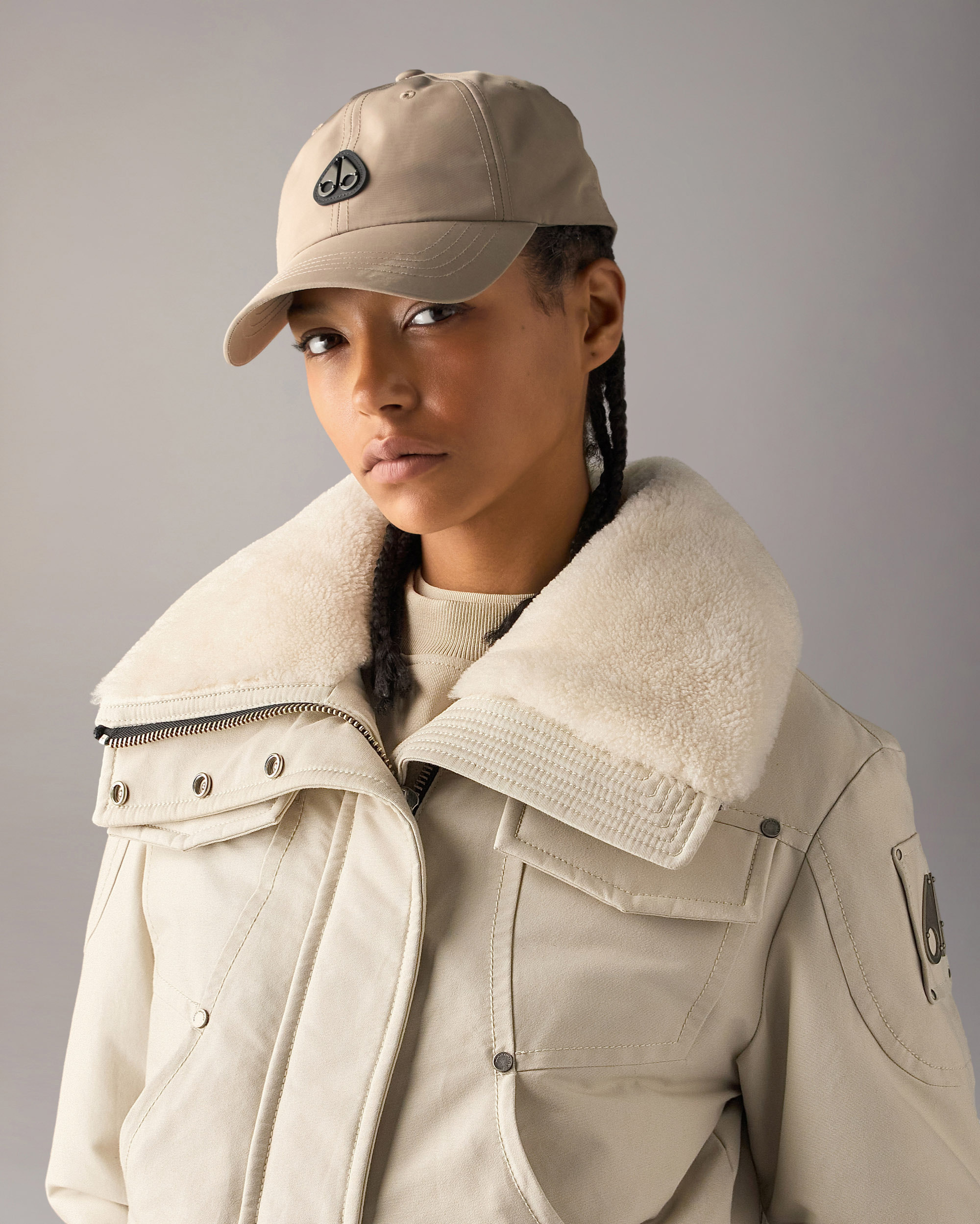 Moose Knuckles Accessories Vick Baseball Cap  M36MA519 Front