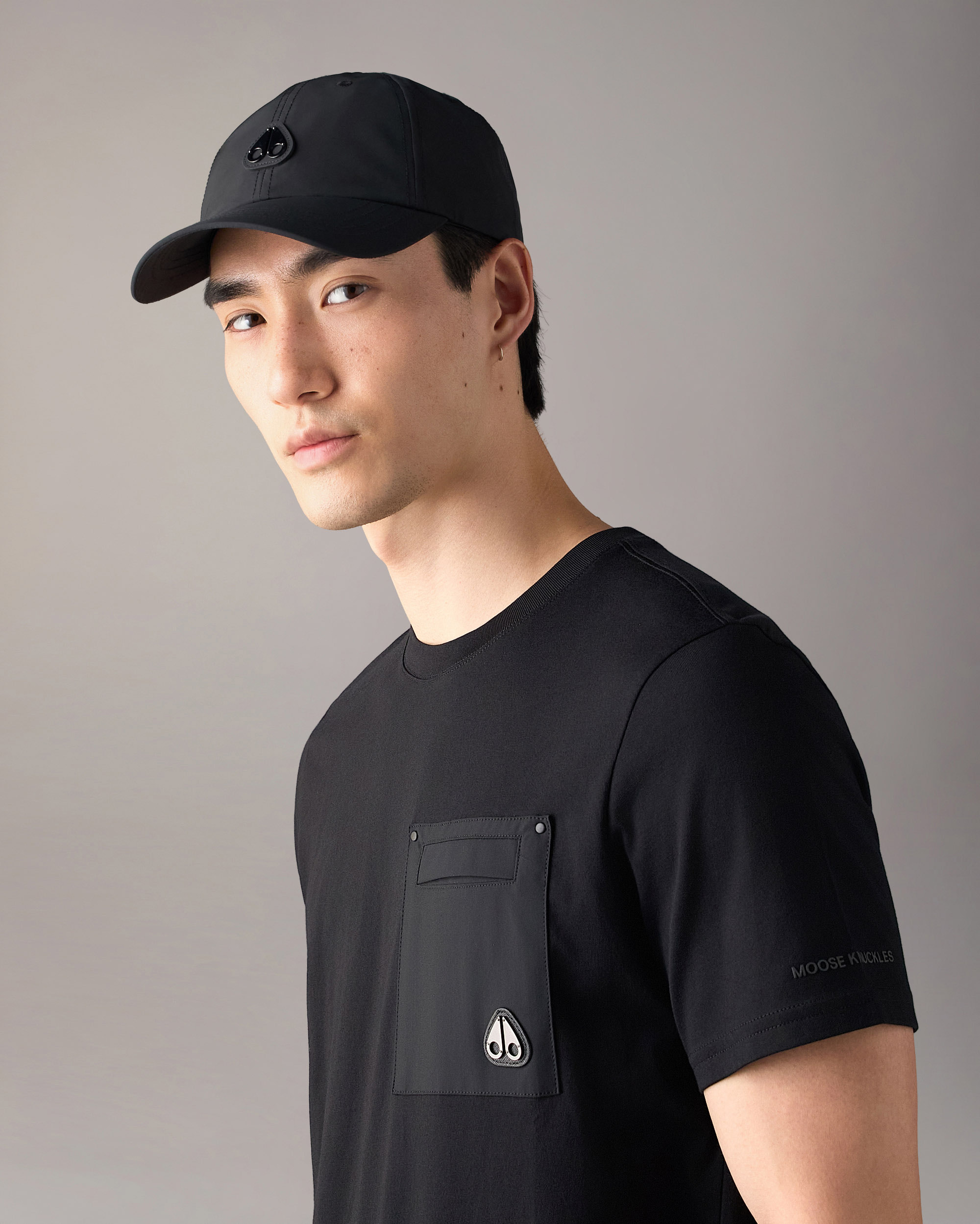 Moose Knuckles Accessories Vick Baseball Cap  M36MA519 Detail1
