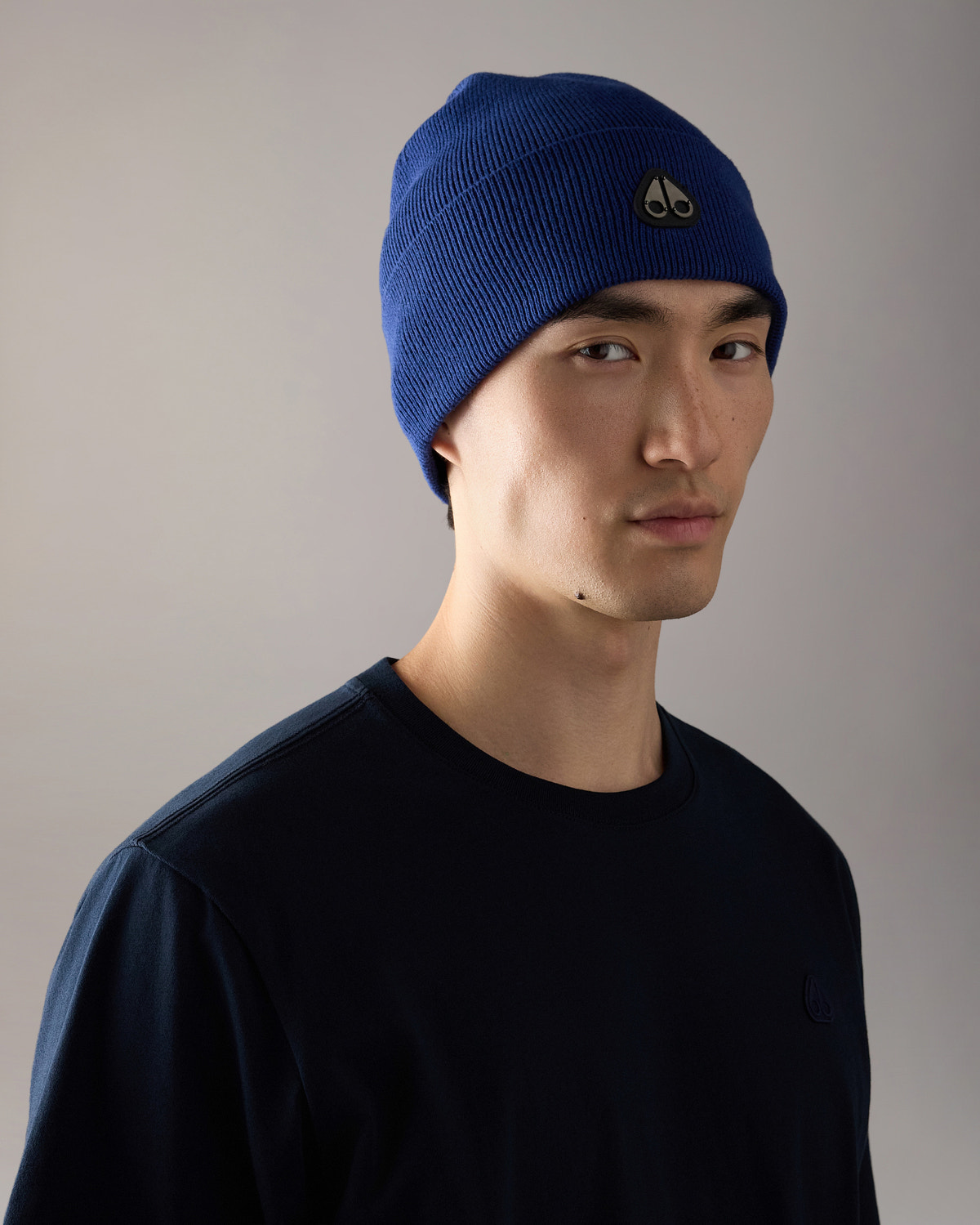 Moose Knuckles - M36MA540 - Frost Cotton-Wool Beanie - ACCESSORIES -  - Front Category