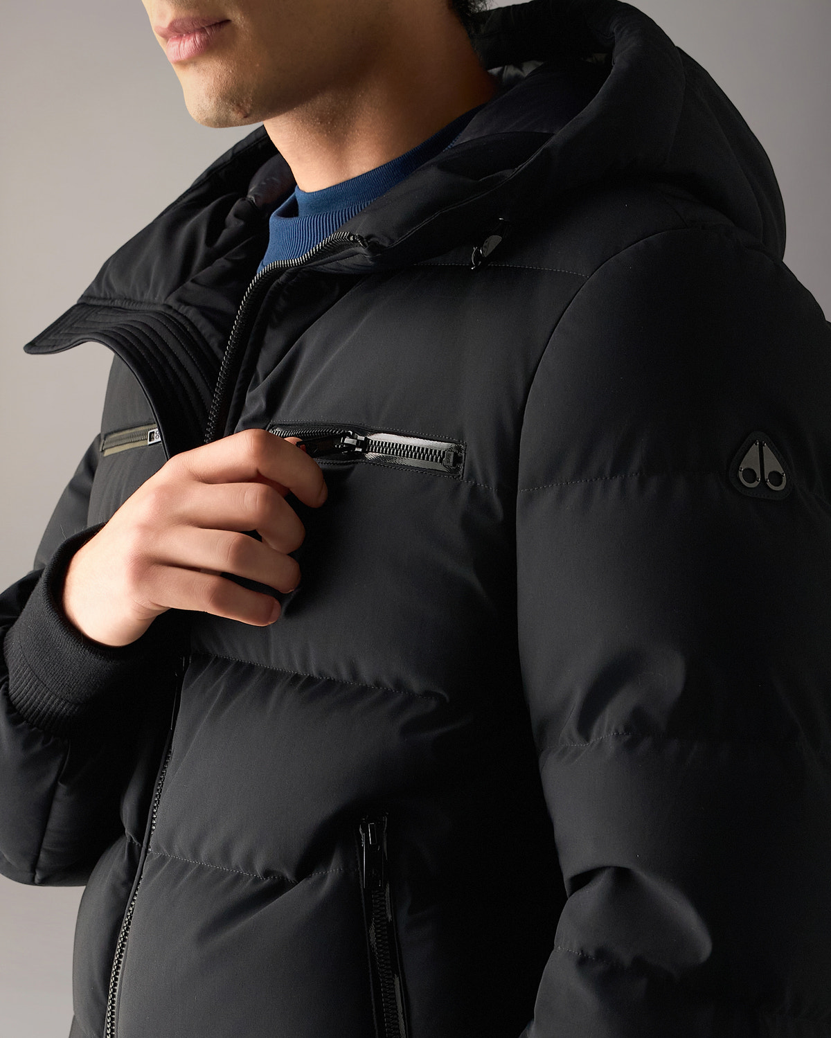 Moose Knuckles - M36MB020 - Soho Down Bomber - MENS -  - Detail1