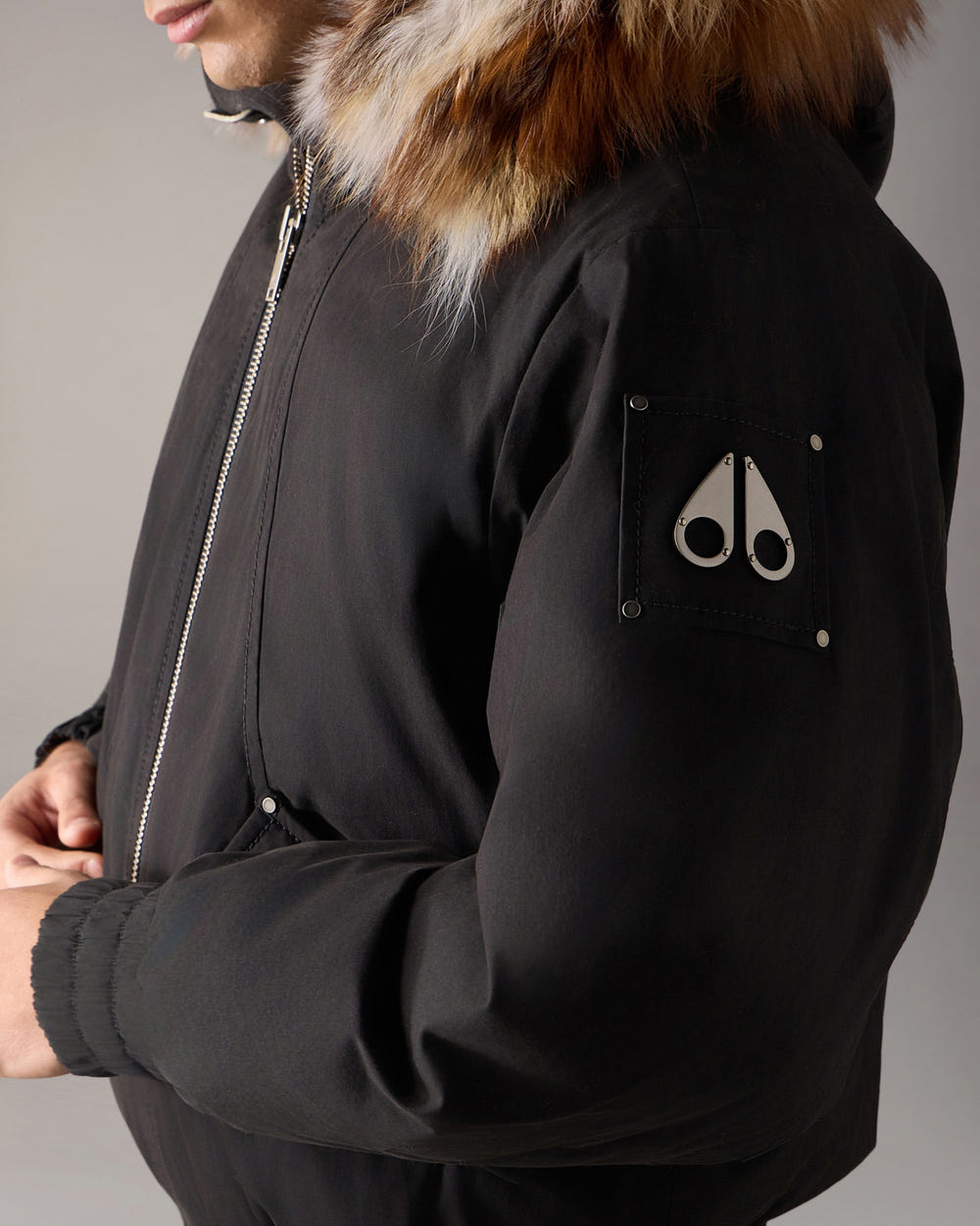 Moose Knuckles - M36MB038F - Pioneer Down & Fur Bomber - MENS -  - Detail1