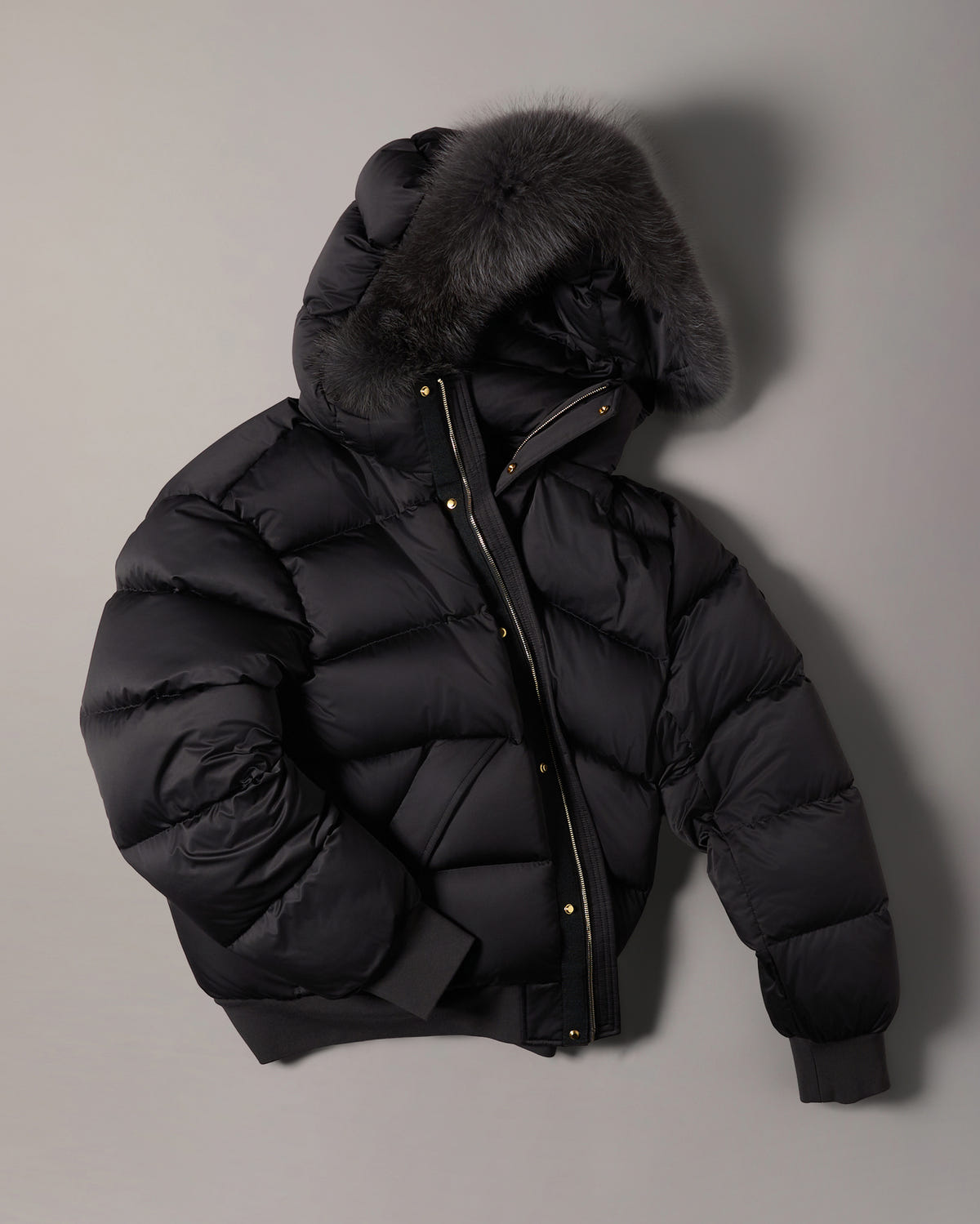 Moose Knuckles - M36MB041GF - Gold Series Northbound Fox Fur & Down Bomber - MENS -  - GM