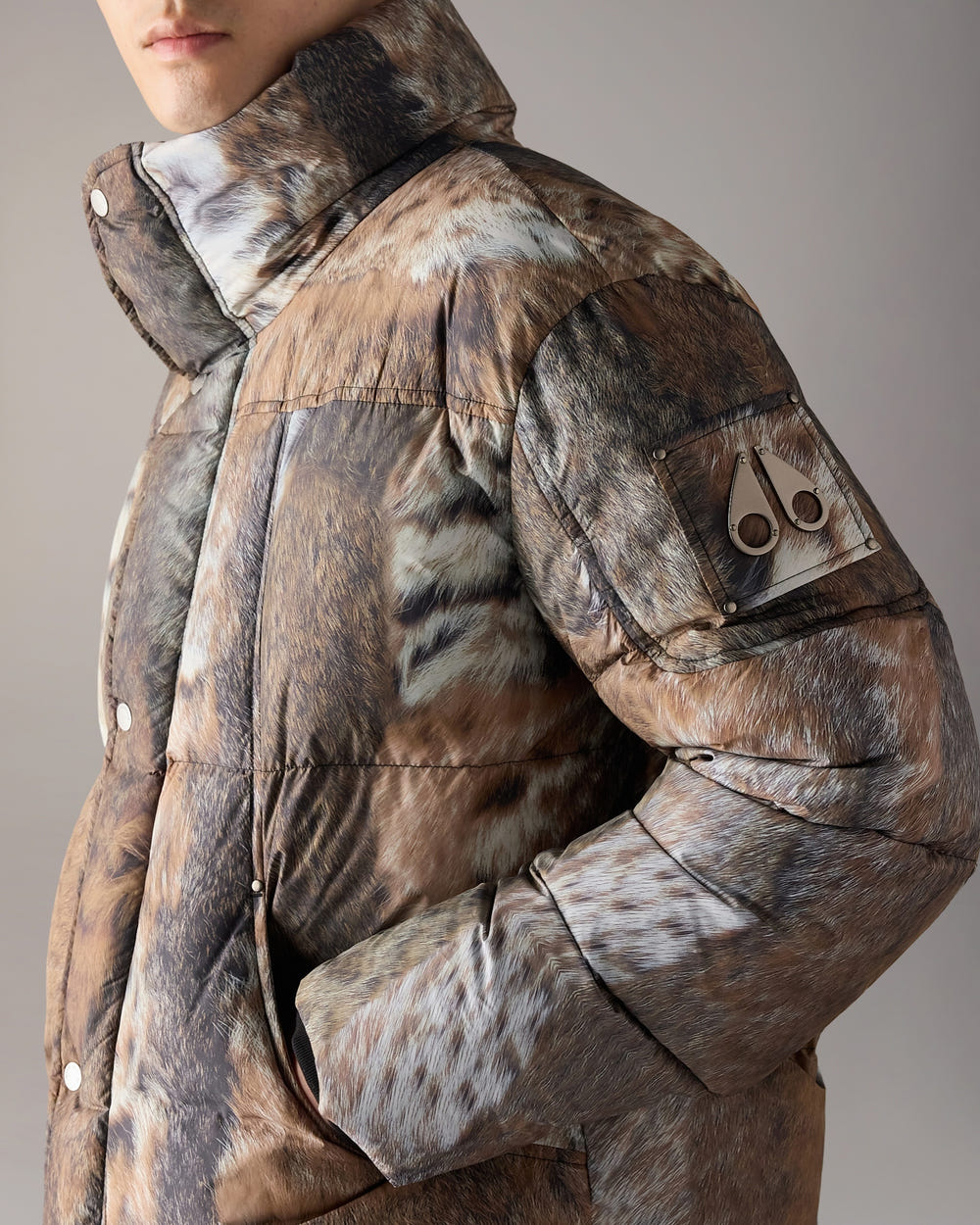 Moose Knuckles - M36MJ107H - Everest Camo Down Jacket - MENS -  - Detail1