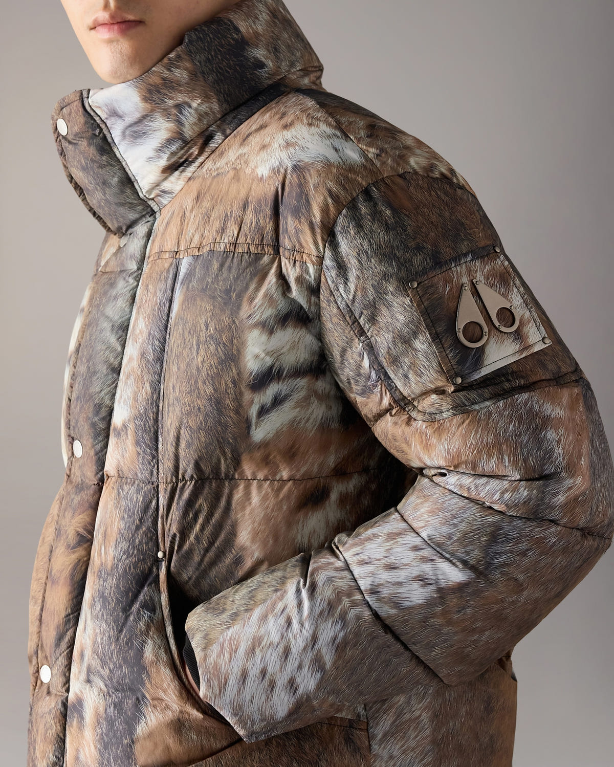 Moose Knuckles - M36MJ107H - Everest Camo Down Jacket - MENS -  - Detail1