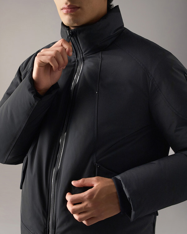 Moose Knuckles - M36MJ119 - West-Ed Down Trucker Jacket - MENS -  - Detail1