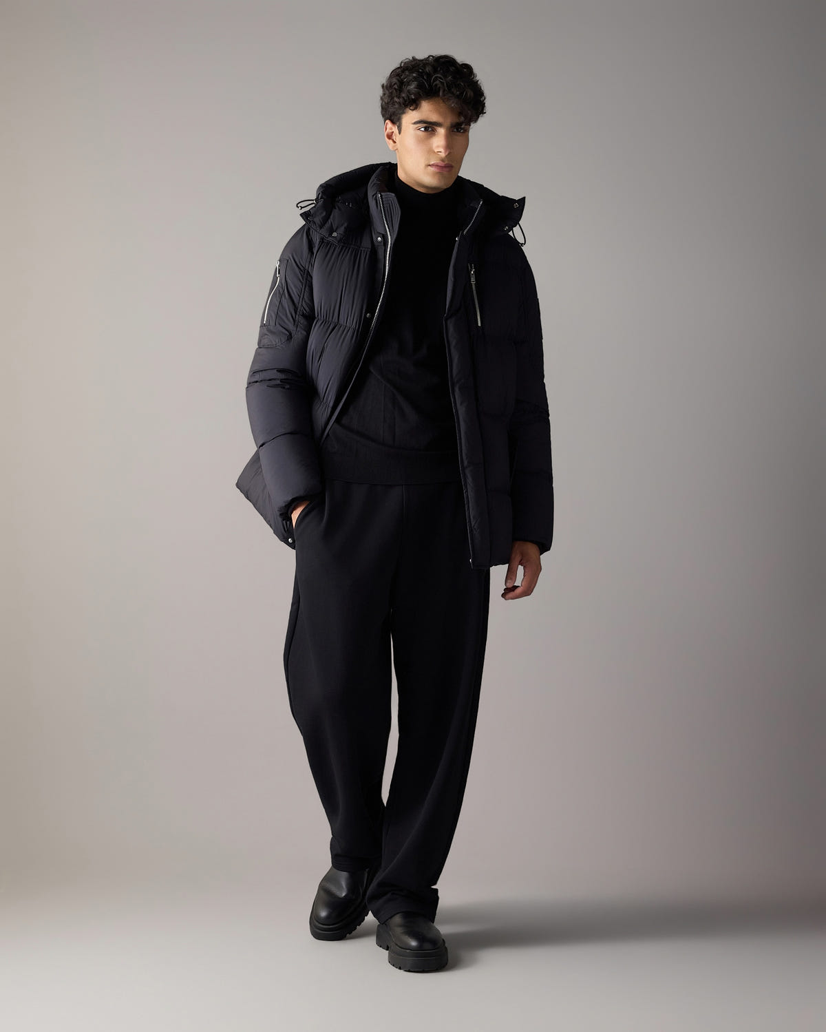 Moose Knuckles - M36MJ146 - Everest 3Q Down Puffer - MENS -  - Front