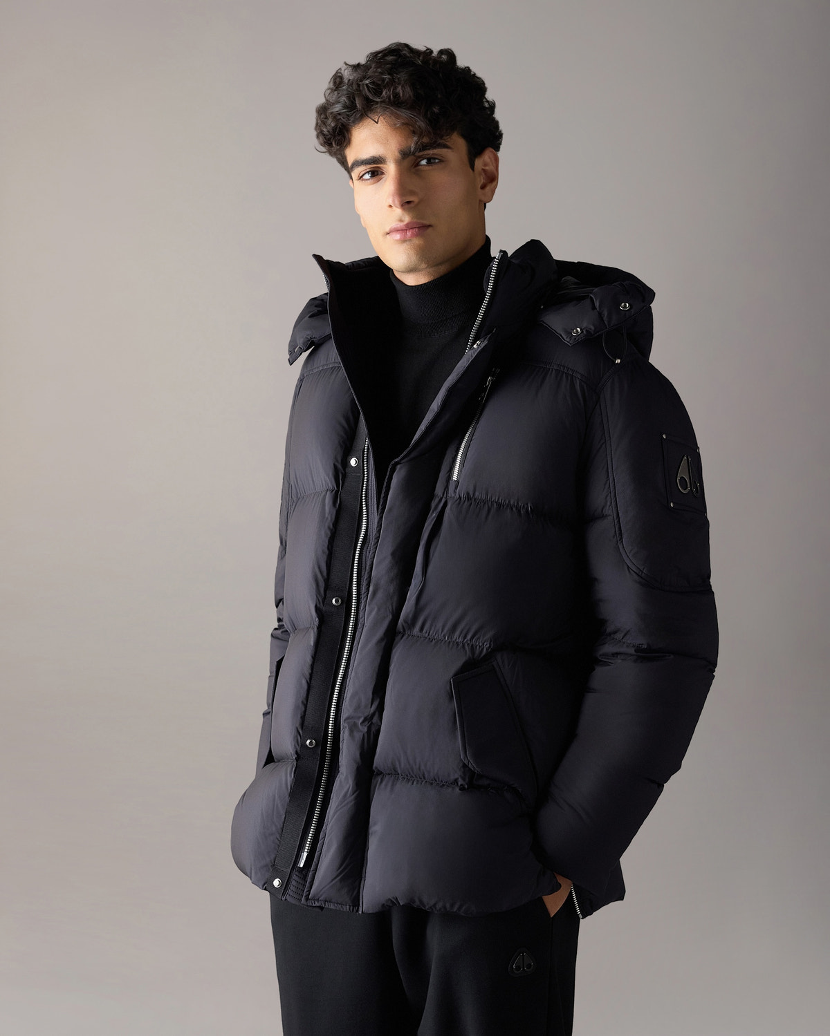 Moose Knuckles - M36MJ146 - Everest 3Q Down Puffer - MENS -  - Front Category