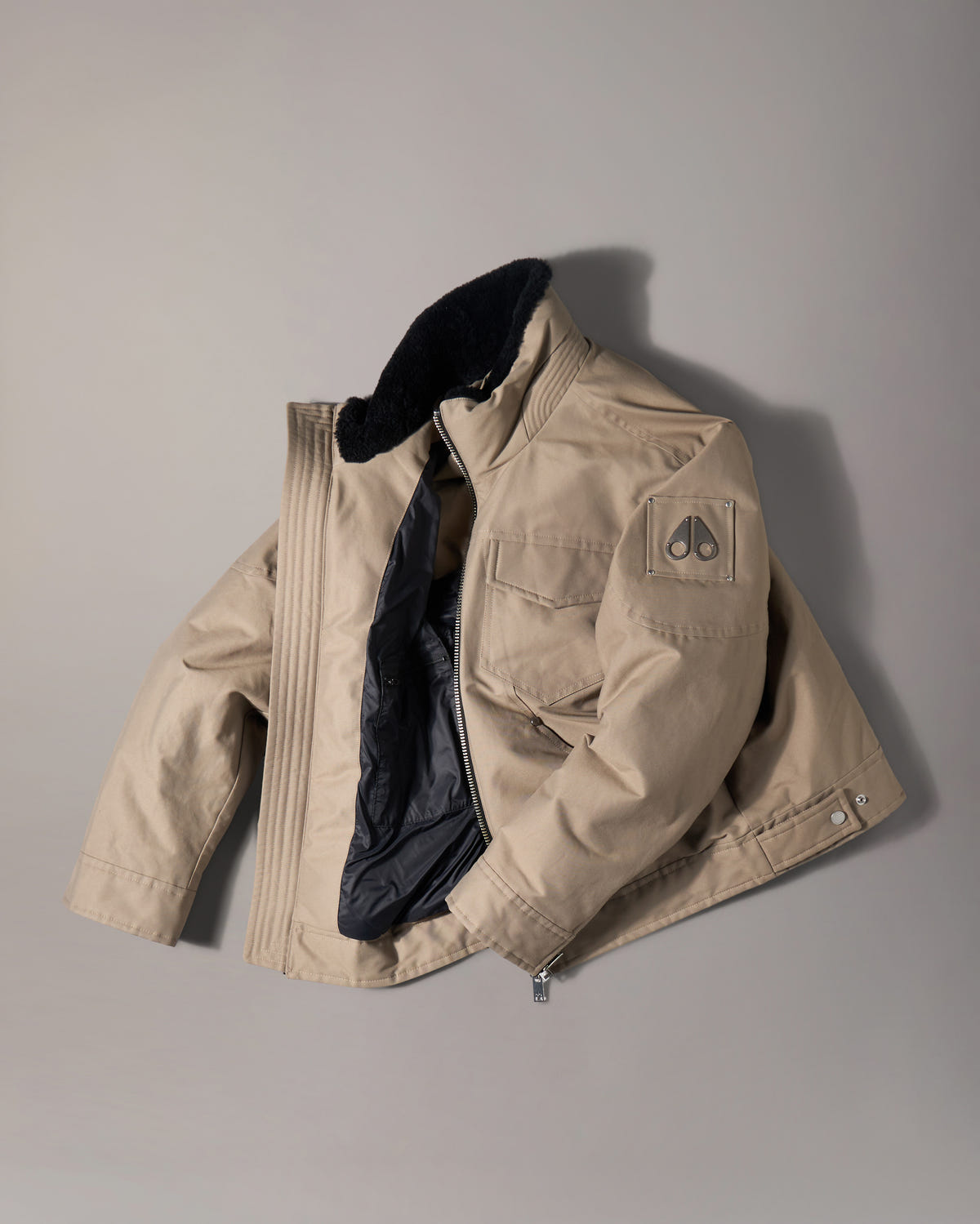 Moose Knuckles - M36MJ149S - Falcon Down Trucker Jacket - MENS -  - GM