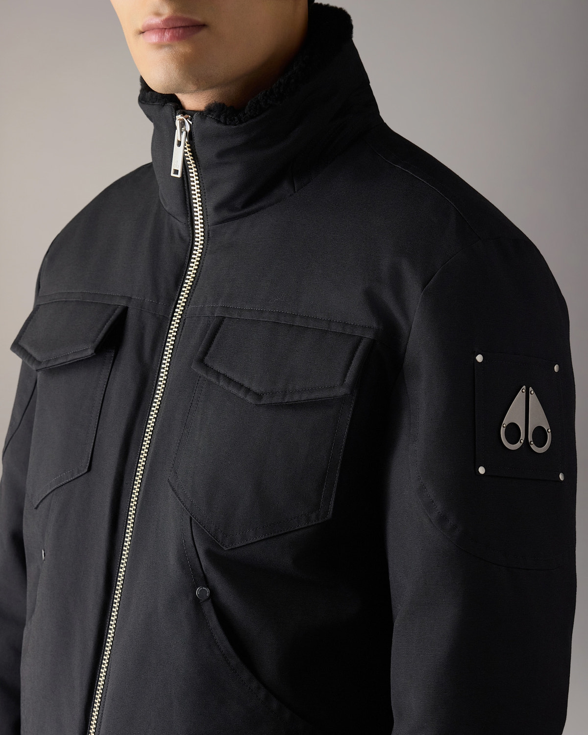 Moose Knuckles - M36MJ149S - Falcon Down Trucker Jacket - MENS -  - Detail1