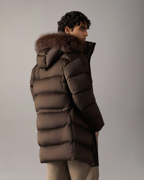 Moose Knuckles - M36MJ184GF - Gold Series Northbound Fox Fur & Down Parka - MENS -  - Back