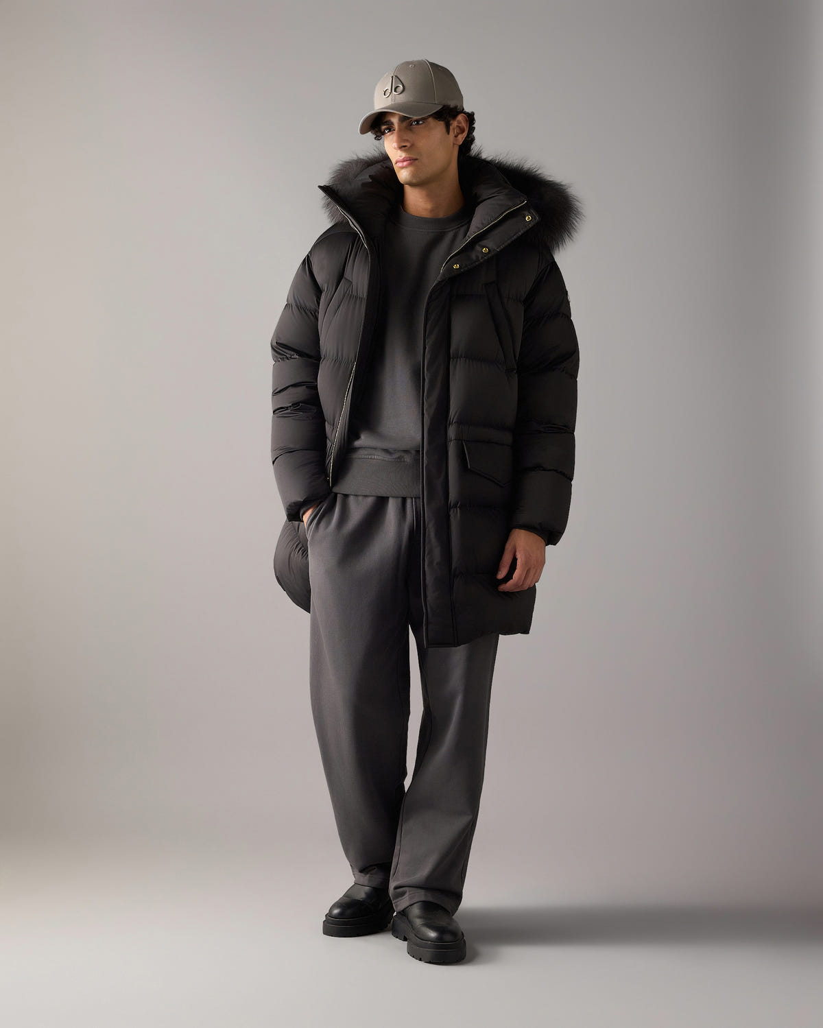 Moose Knuckles - M36MJ184GF - Gold Series Northbound Fox Fur & Down Parka - MENS -  - Front