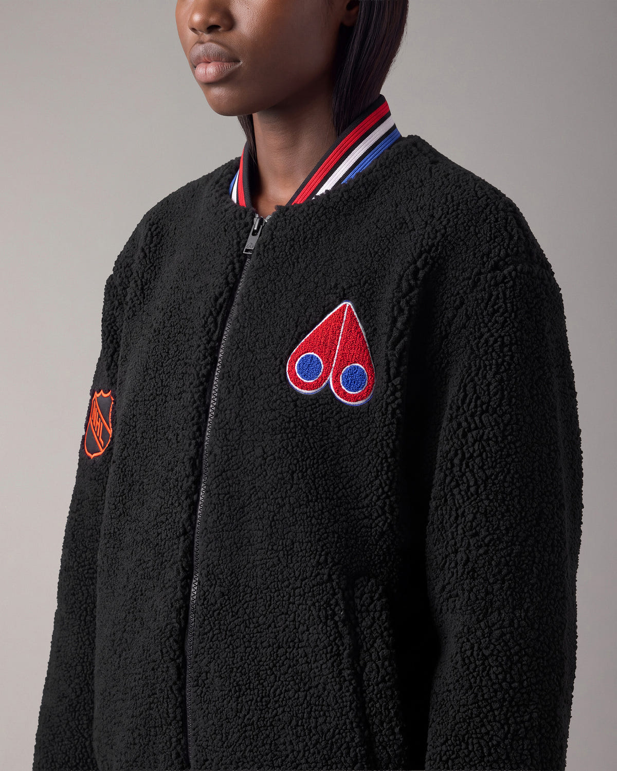 Moose Knuckles - M36MJ216NC - NHL x Moose Knuckles Canadiens Sherpa Jacket - MENS -  - Detail6