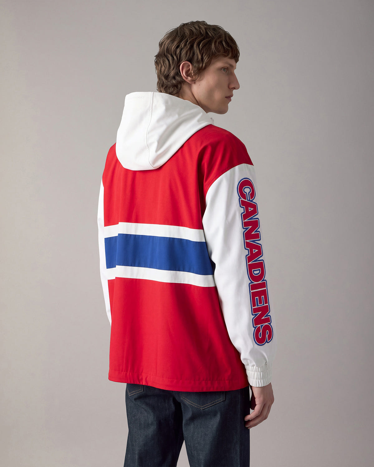 Moose Knuckles - M36MJ217NC - NHL x Moose Knuckles Canadiens Hooded Anorak - MENS -  - Back