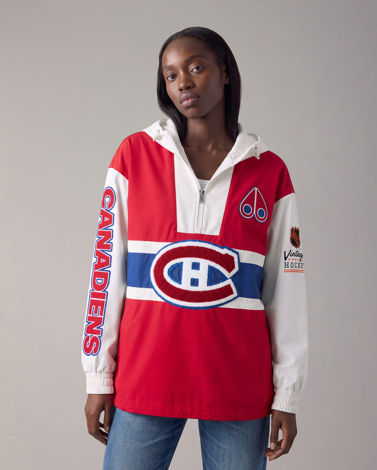 Moose Knuckles - M36MJ217NC - NHL x Moose Knuckles Canadiens Hooded Anorak - MENS -  - Detail1