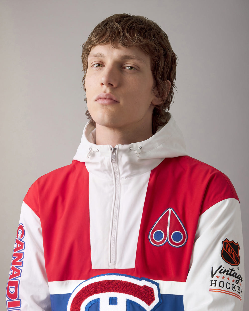 Moose Knuckles - M36MJ217NC - NHL x Moose Knuckles Canadiens Hooded Anorak - MENS -  - Detail3