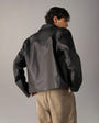 Moose Knuckles - M36ML315 - Jacques Leather Jacket - MENS -  - Back