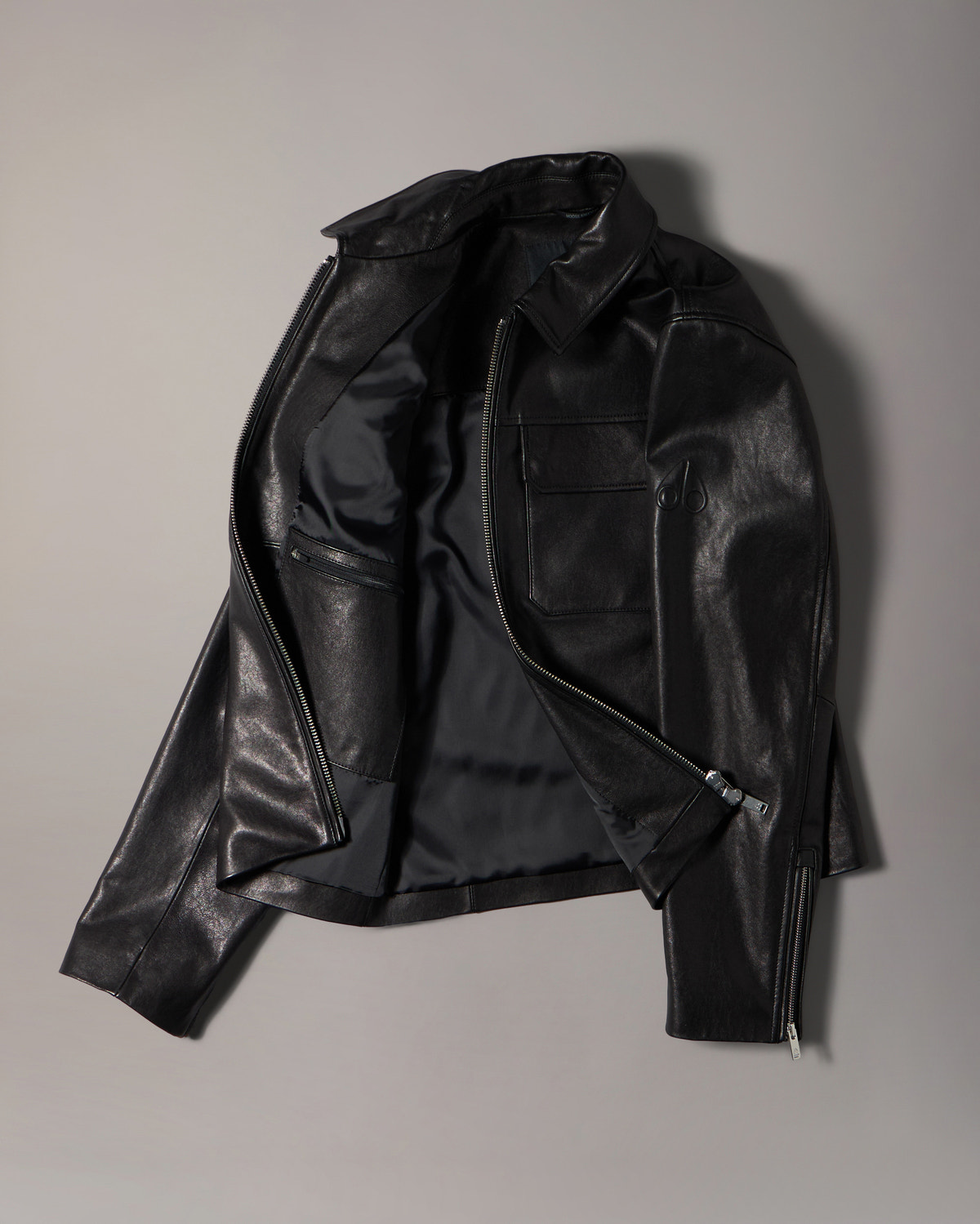 Moose Knuckles - M36ML315 - Jacques Leather Jacket - MENS -  - GM