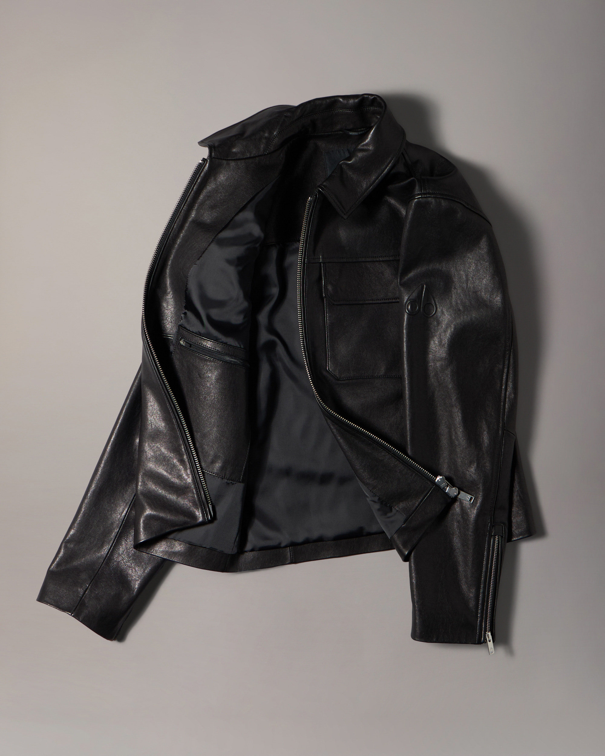 Moose Knuckles - M36ML315 - Jacques Leather Jacket - MENS -  - GM